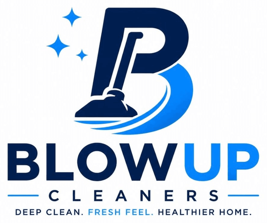 Blowup Cleaners Logo - Professional Carpet and Upholstery Cleaning Manchester